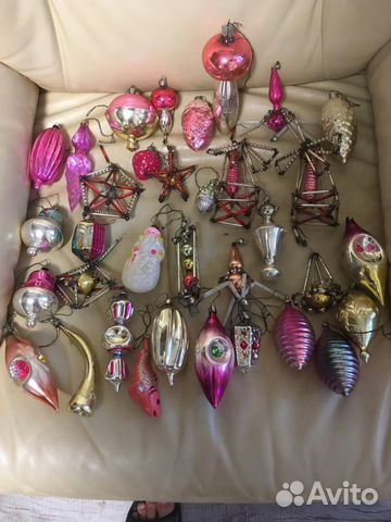 Елочные игрушки СССР