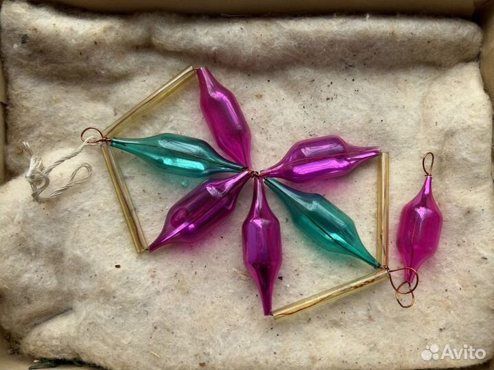 Елочные игрушки СССР