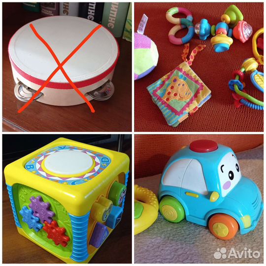 Музыкальные игрушки пакетом