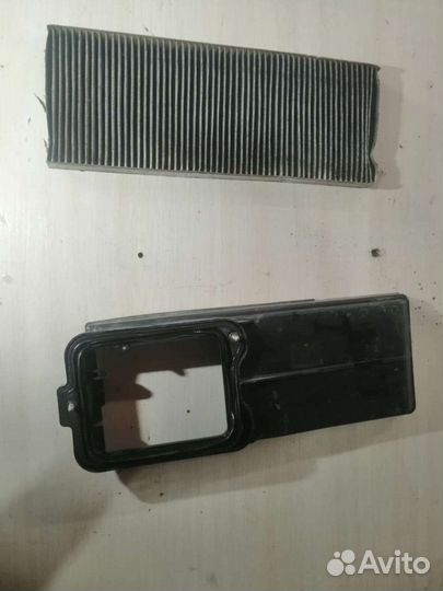 Корпус печки Audi 80 b3 с обдувом пассажиров сзади