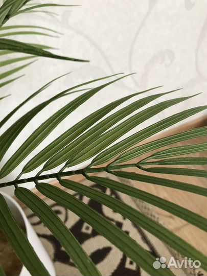 Искусственная пальма с кашпо на ножках икеа