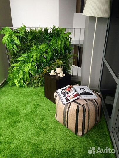 Дорожка уютный газон для балконов и лоджий
