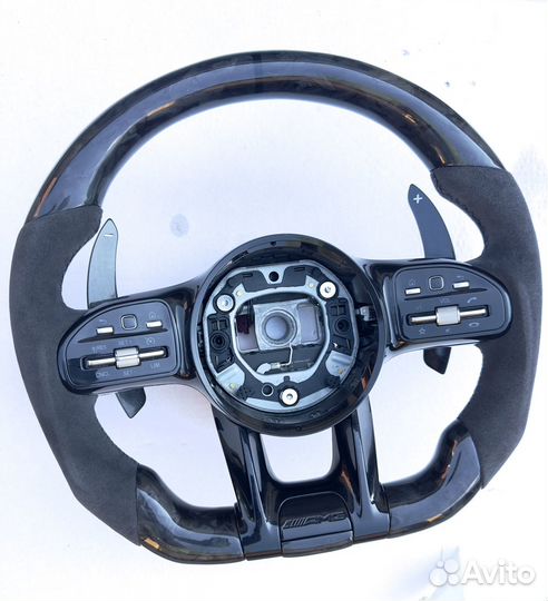 Руль с подушкой mersedes W222 AMG