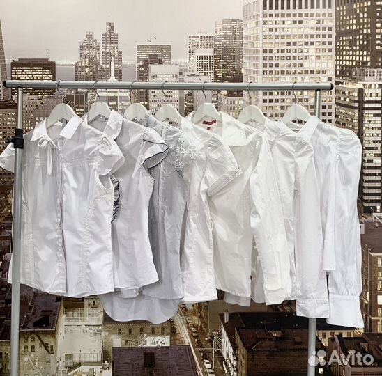 Школьная одежда блузки юбка костюм брюки