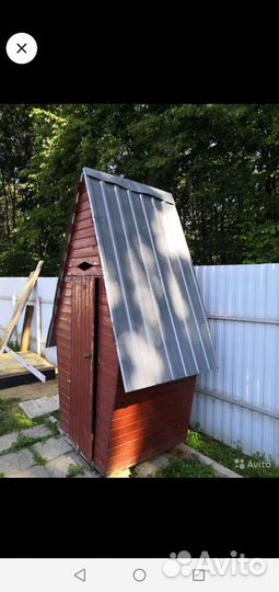 Туалет для дачи