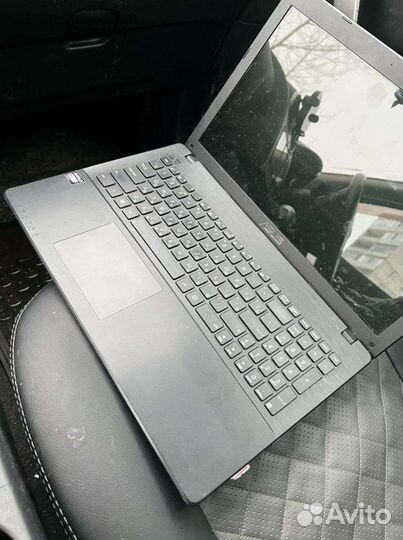 Ноутбук для учебы asus X series 15.6” AMD/4gb ram