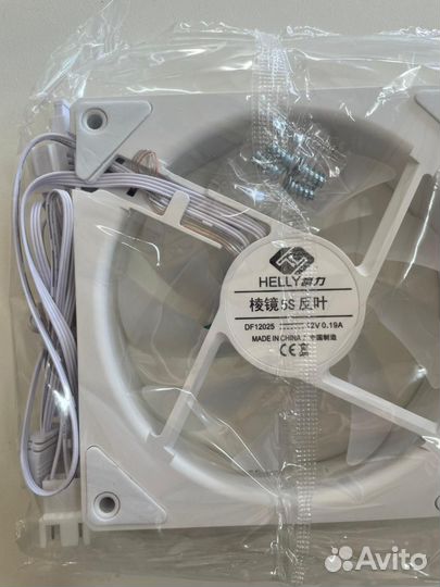 Кулер зеркальный Helly 5S белый риверс