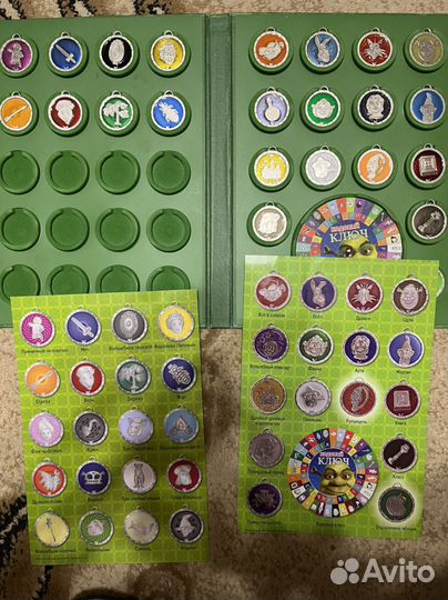 Шрэк Приключения Шрэка журнал - Наклейки, амулеты