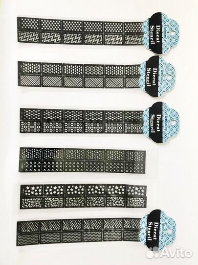 Трафареты для ногтей керлер для ресниц