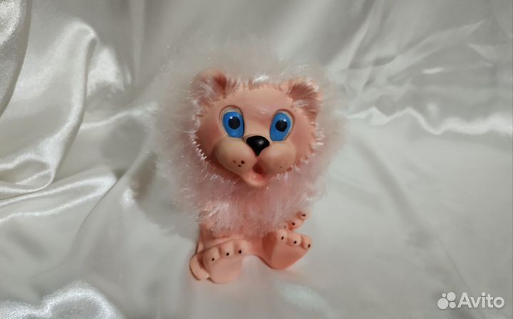 Львёнок из СССР. Игрушка резиновая