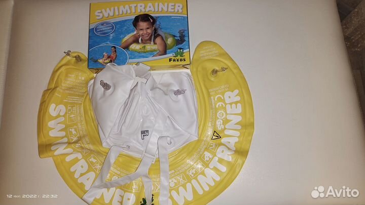 Круг для плавания swimtrainer жёлтый