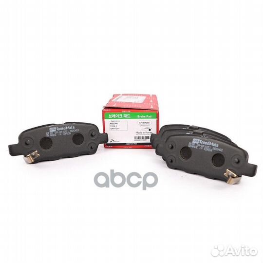 Колодки зад.nissan qashqai(J10E) (2013),X-trail