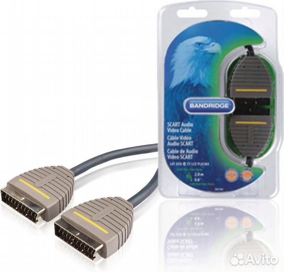 Scart-scart 21 pin 2 метра