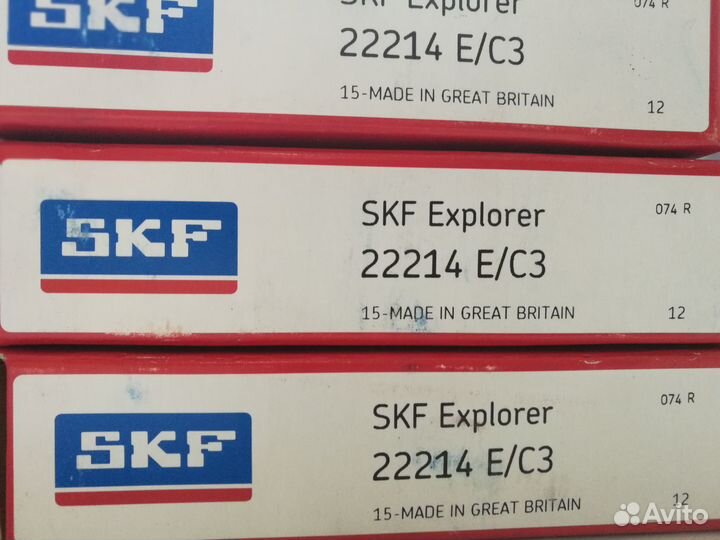 Подшипник 22214 E/C3 (SKF) для стиральной машины