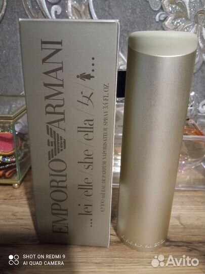 Парфюмерная вода Emporio Armani.lei/elle/she