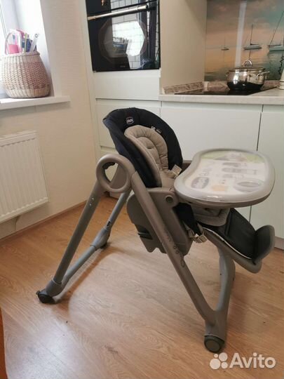 Стульчик для кормления chicco polly magic relax