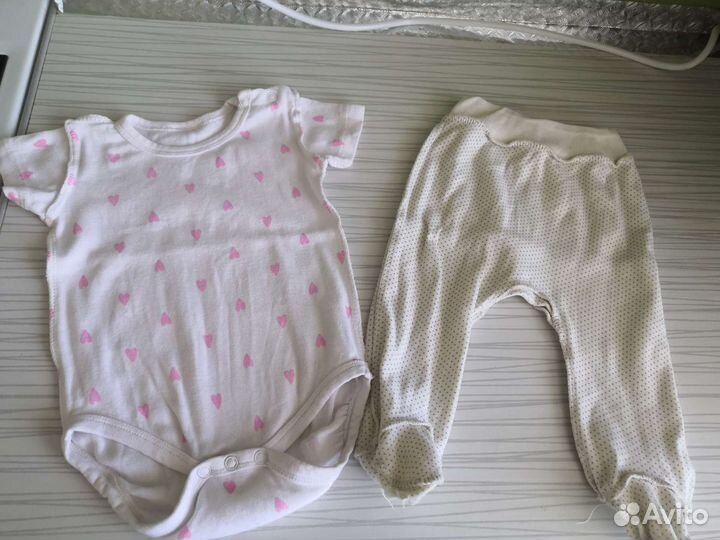 Вещи пакетом от 0 до 6 мес