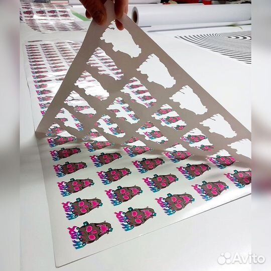 Этикетки/Стикеры/Наклейки/Полимерные наклейки