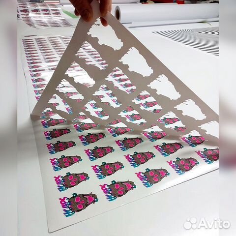 Этикетки/Стикеры/Наклейки/Полимерные наклейки