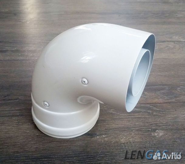 Колено коаксиальное 90гр