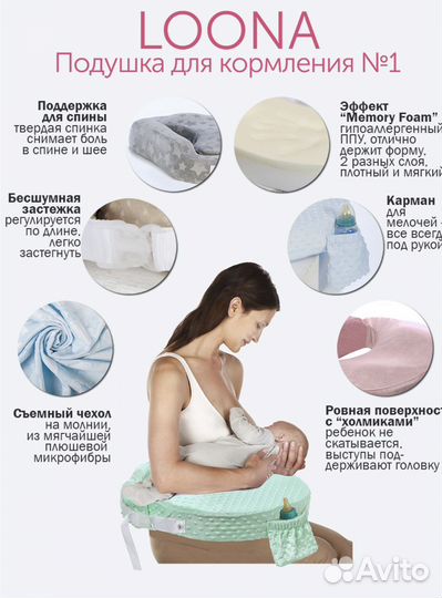 Подушка для кормления Loona