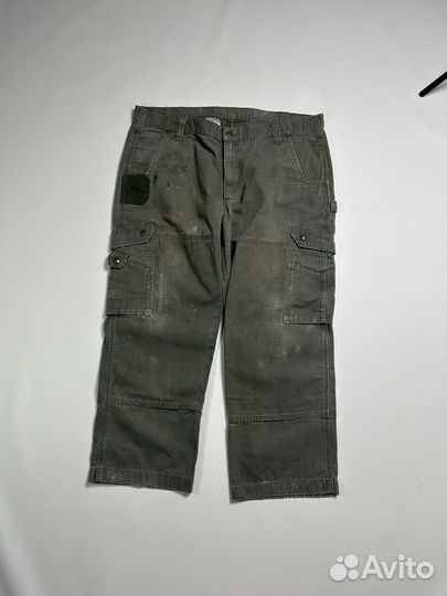 Carhartt cargo work pant distressed usa оригинал