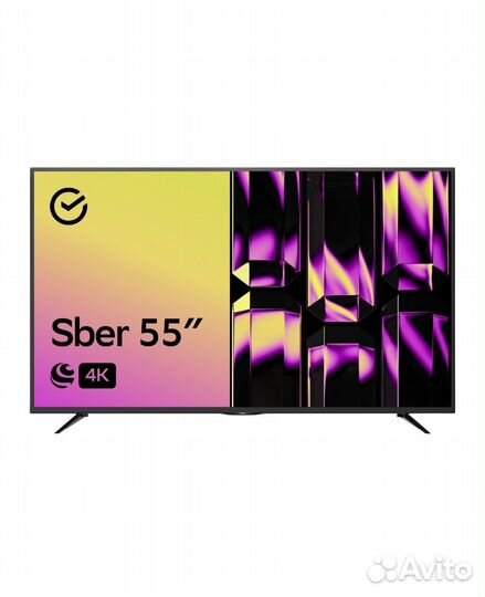 Телевизор SMART tv sber 55 4k