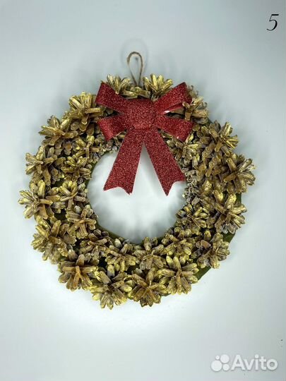 Новогодний рождественский венок