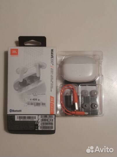 Беспроводные наушники JBL Wave 200TWS