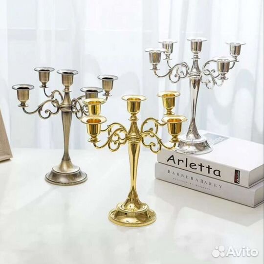 Подсвечники и канделябры 26 см