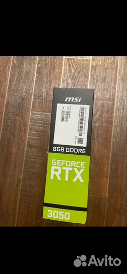 Msi GeForce RTX 3050 ventus 2XX 8GOC