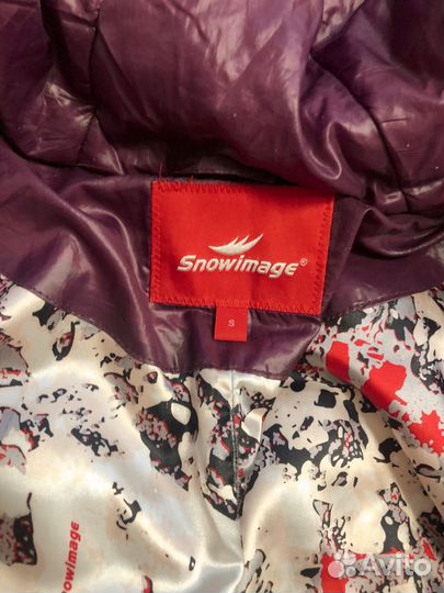 Пуховик зимний женский 42 s