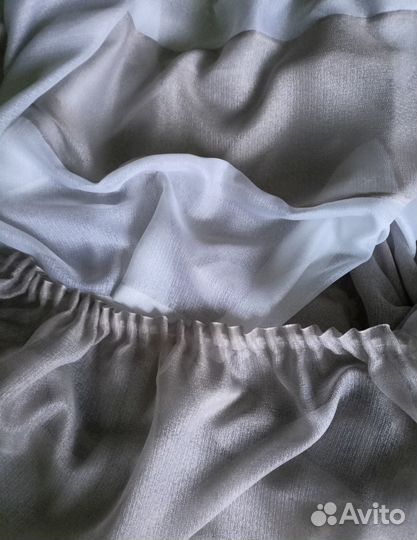 Штора тюль для кухни новая 170х300