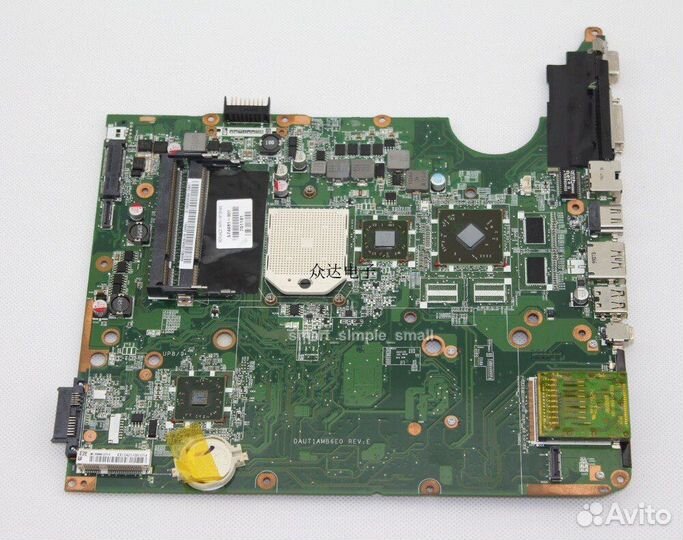 Материнская плата daut1amb6e0 Rev.E