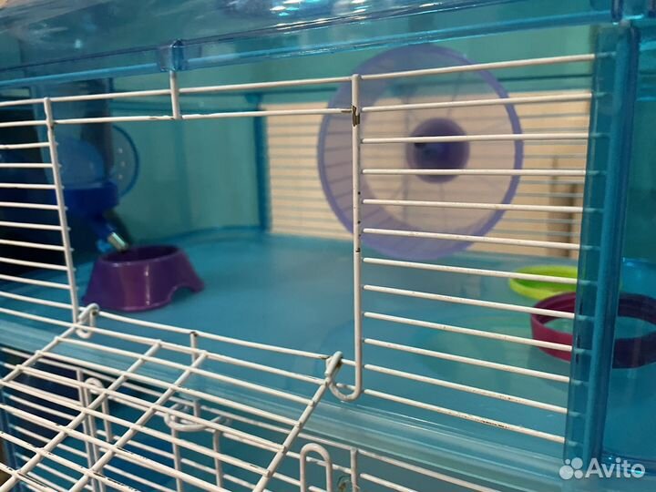 Стильная Клетка для хомяка большая грызунов