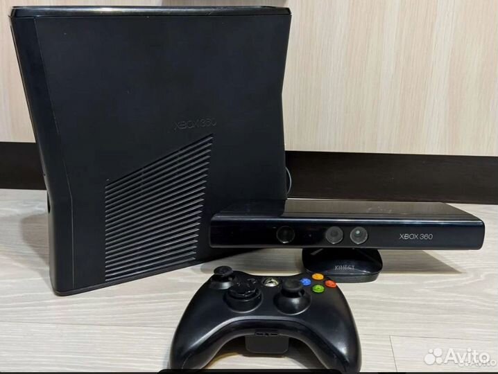 Xbox 360 Slim 250гб + кинект