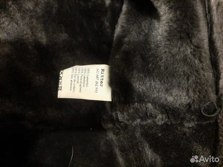 Дубленка мужская натуральная кожа 56 новая
