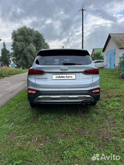 Hyundai Santa Fe 2.0 AT, 2018, 62 000 км