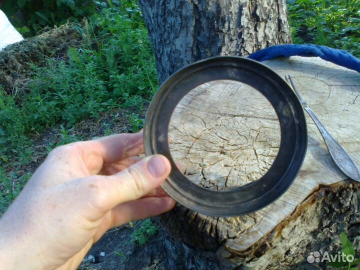 Мельхиоровая ваза