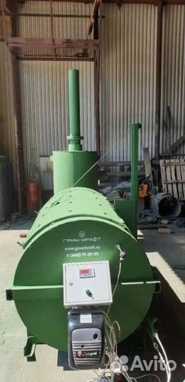 Крематор для уничтожения биологических отходов