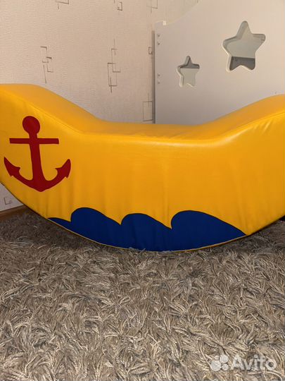 Мягкая качалка волна