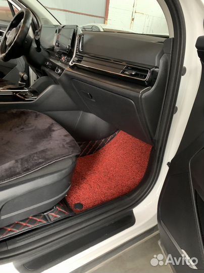 3d коврики из эко кожи для Kia Ceed