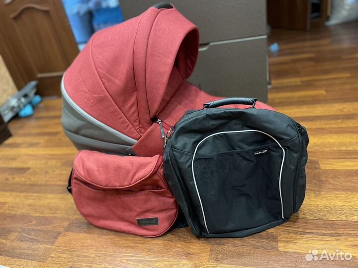 Коляска 2 в 1 noordi fjordi sport (термолюлька)