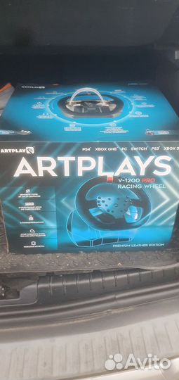 Игровой руль Artplays v 1200 pro