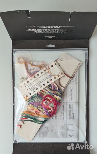 Dimensions остатки от набора для вышивания