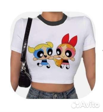 Укороченная футболка