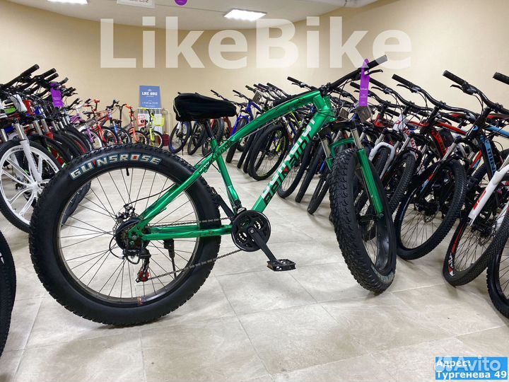 Велосипед взрослый фэтбайк