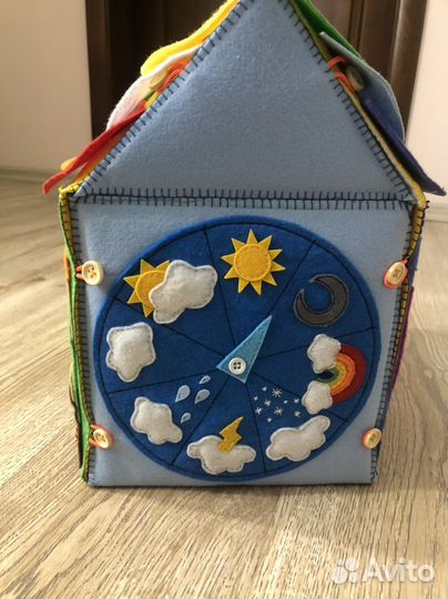 Развивающий игровой домик для детей