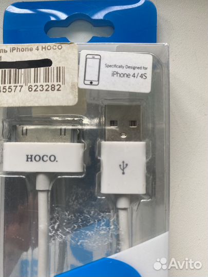 Кабель hoco для iPhone 4