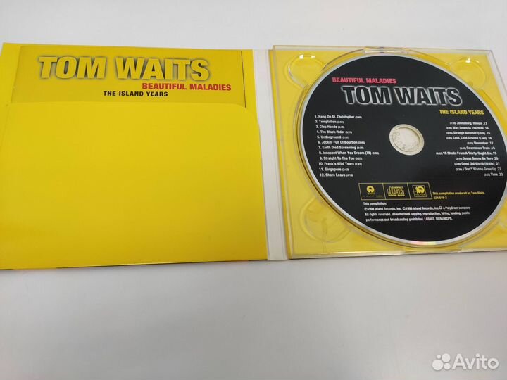 Фирменный компакт диск Tom Waits